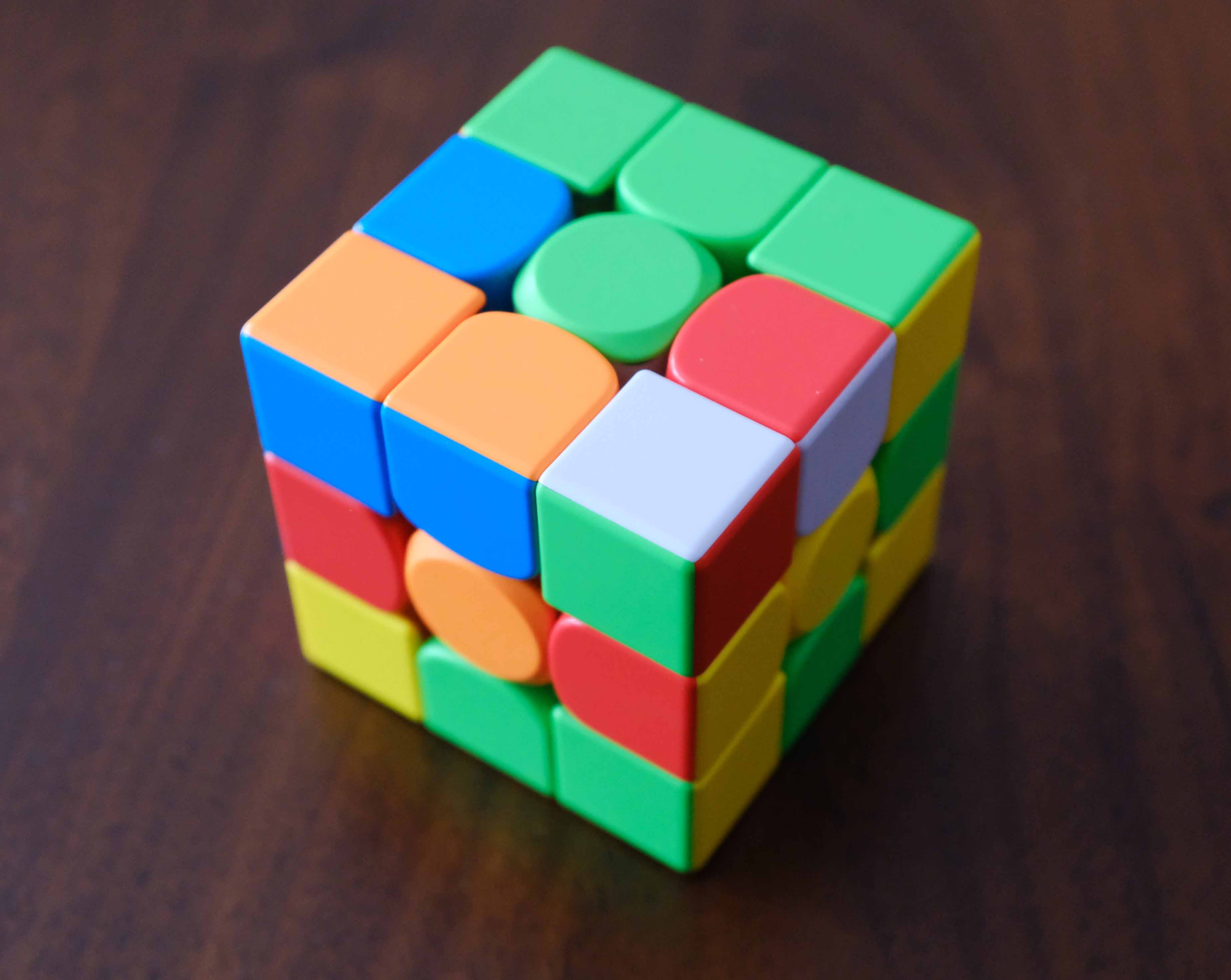 Rubik's cube jumbled